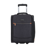 Ricardo Beverly Hills Luggage Shasta Lake 16" Rolling Tote, Dark Charcoal