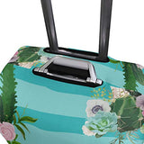 GIOVANIOR Llama Cactus Luggage Cover Suitcase Protector Carry On Covers