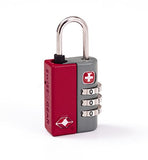 Swissgear Tsa-Approved Travel Sentry Combination Luggage Lock With Resettable Combo And