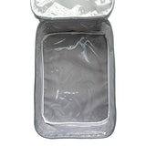 MoreTeam Travel Shoe Bag, Dry & Wet Separation 3 in 1 Shoe Organizer Space Saving Storage Bags Tote Pouch with Zipper for Men Women (Dry&Wet Separated - Gray)