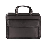 Bugatti Executive Briefcase, Synthetic Leather, Black
