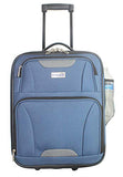 BoardingBlue 18" Frontier, Spirit, America Airlines Personal Item Under Seat Basic Luggage (navy)