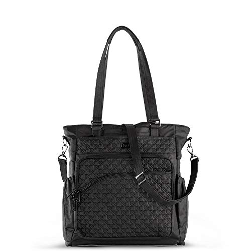 Lug Women's Ace 2 Convertible Travel Tote, Shimmer Black, One Size