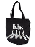The Beatles Abbey Road Black Tote Bag