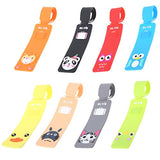Carise Cartoon Silicone Travel Luggage Tags Baggage Suitcase Bag Labels Name Address