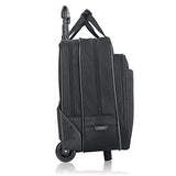 Solo Empire 17.3 Inch Rolling Laptop Case, Black