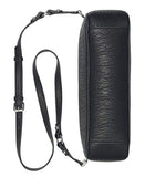 Calvin Klein Sonoma Bubble Lamb Novelty Messenger Crossbody, Black/Silver