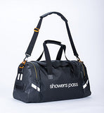 Showers Pass Refuge Waterproof Duffel Bag, One Size, Black/Lime
