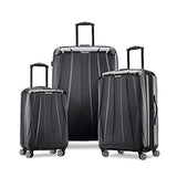 Samsonite Centric 2 Hardside Expandable Luggage with Spinner Wheels, Black, 3-Piece Set (20/24/28)