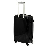Chariot Belluno 3 Piece Hardside Lightweight Upright Spinner Luggage Set, Black, One Size