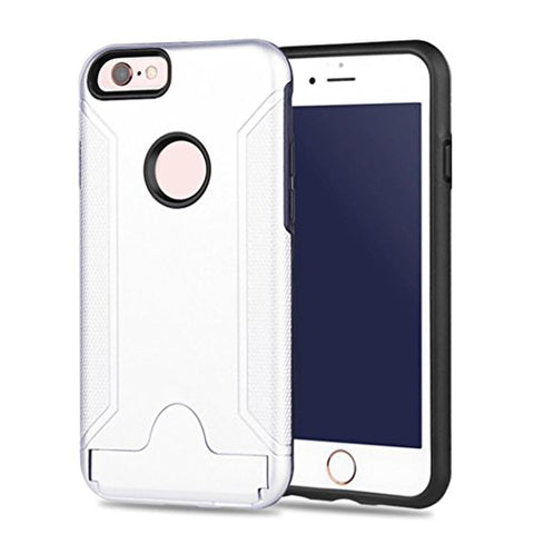 iPhone 6S Plus Case,AutumnFall Hybrid Protective Shockproof Hard Armor Place Cards Case Cover