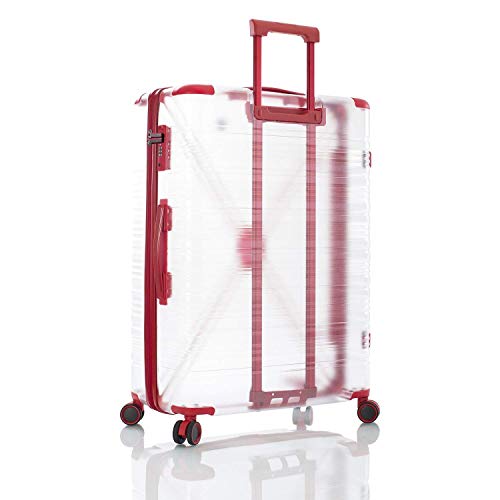 Heys America XRay Spinner Luggage (Red, 3pc Set)