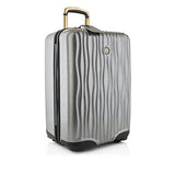 Joy Mangano Hardside Medium Carry-On Luggage, Platinum
