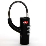 Travel bag code telescopic padlock 3 password customs certification combination trunk TSA certified