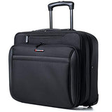 Alpine Swiss Rolling Laptop Briefcase Wheeled Overnight Carry on Bag Up to 15.6 Inches Notebook -