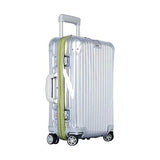 Waterproof Pvc Cover For Rimowa Topas Luggage Protector Cover Travel Luggage Case With Green Zipper