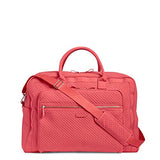 Vera Bradley Iconic Grand Weekender Travel Bag, Microfiber, Coral Reef