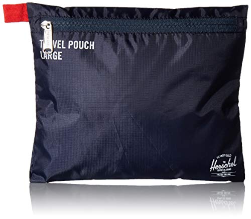 Herschel Travel Pouches, Navy/Red, One Size