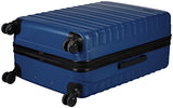 AmazonBasics Hardside Spinner Travel Luggage Suitcase - 30 Inch, Navy Blue
