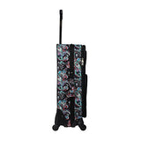 World Traveler 4-Piece Rolling Expandable Spinner Luggage Set, Paisley