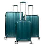The Gabrielle Collection 3 Piece Hardside Spinner Luggage Set (Green)