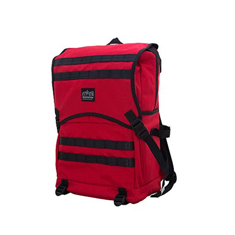 Manhattan Portage Fort Hamilton Backpack, Red, One Size