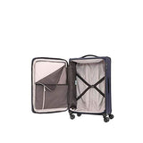 Samsonite 72H DLX Spinner Unisex Medium Blue Polyamide Luggage Bag TSA Approved DC6041002
