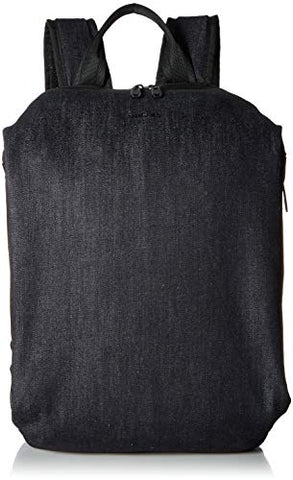 Diesel Men's Denim D-SUBTORYAL Back-Backpack, Dark Black, UNI