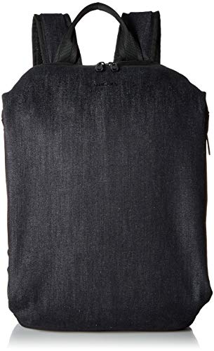 Diesel Men's Denim D-SUBTORYAL Back-Backpack, Dark Black, UNI