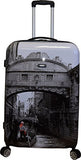 Kemyer 788 Vintage World Series Lightweight 3-Pc Expandable Hardside Spinner Luggage Set (New