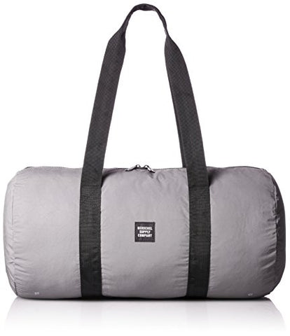 Herschel Supply Co. Packable Reflective Duffle Bag, Silver Reflective