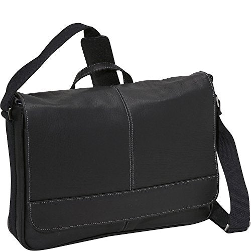 Kenneth Cole Reaction Come Bag Soon Leather 15.6" Messenger Laptop, Black One Size
