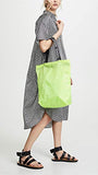 BAGGU Women's Ripstop Tote, Lime, Green, One Size