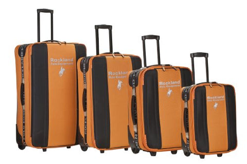 Rockland Luggage 4 Piece Polo Equipment Set, Orange, X-Large