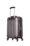 Dukap Intely Hardside Spinner 20'' Inches Carry-On With Usb Port - Grey