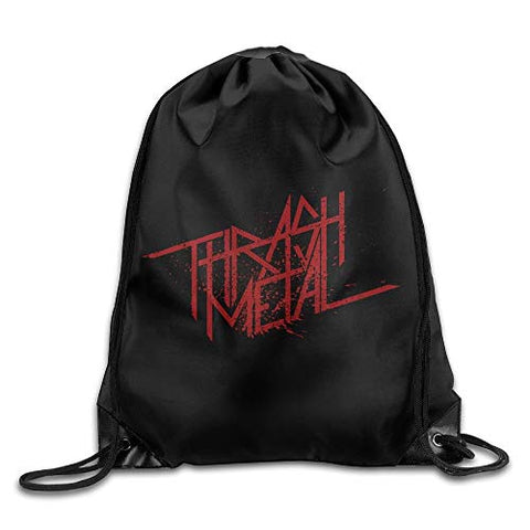 GBMVN Thrash Metal Unisex Drawstring Gym Sack Sport Bag