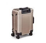 Zero Halliburton Geo Aluminum 3.0 Carry On 4-Wheel Spinner Luggage in Bronze