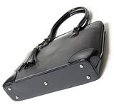 BFB Laptop Totes for Women – 13 Inch Laptop Shoulder Bag – Designer Handmade Handbag - Quality That’s Made to Last – Charcoal Gray