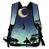 Sai-Lor Mo-On Backpack Travel College School Daypack Bookbag Casual Sports Backpack Laptop Backpack For Women Men