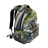 Backpack Travel White Black Shih Tzu School Bookbags Shoulder Laptop Daypack College Bag for Womens