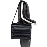 McKlein Elston Black 15.6" Nylon Double Compartment Laptop Case