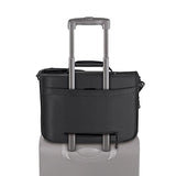 Solo Conquer 15.6 Inch Expandable Laptop Messenger, Black