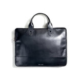 Hook & Albert Slim Black Leather Briefcase