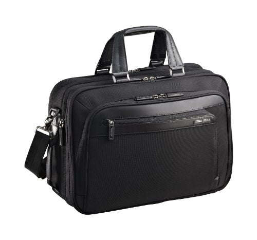 Zero Halliburton Profile 6 Inch Core Computer Brief, Black, One Size