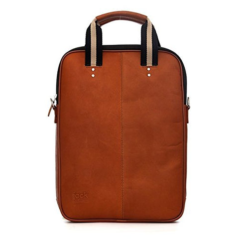 Jack By Jill-E Designs, Lenox 15" Leather Laptop Portfolio, Tan (419484)