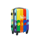 Concept One Beatles 21 Inch Polycarbonate Plastic Upright Spinner Rolling Luggage