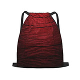 Drawstring Sports Backpack,Maroon,Wooden Planks Timber Board Ancient Tre,Travel Strap Pack Rucksack Shoulder Bags Gym Sackpack Casual Running Daypack For Men Women Teens 13.7"X17"