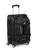 High Sierra At7 Spinner Luggage, Black, 22-Inch