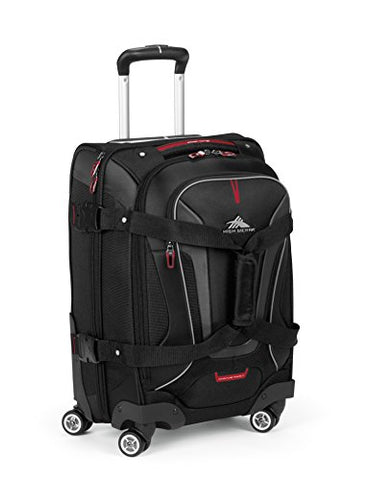 High Sierra At7 Spinner Luggage, Black, 22-Inch