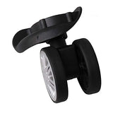 BQLZR 10.5cm Black W232 Luggage Caster 360 Degree Rotation Replacement Parts Wheels for Luggage